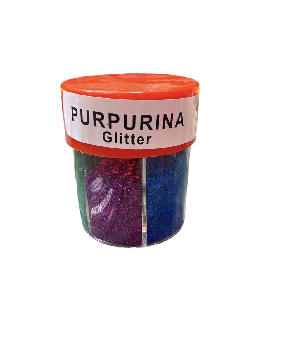 SET ESCARCHA GLITTER 60 GR 6 COL. 1 FRASCO 20062 0