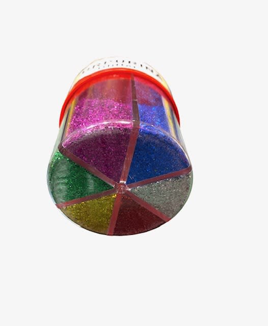 SET ESCARCHA GLITTER 60 GR 6 COL. 1 FRASCO 200622