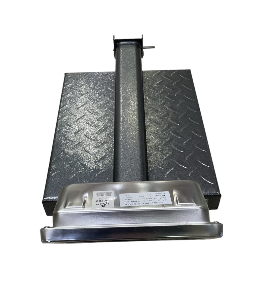 BALANZA PESA 300 KILOS BATERIA RECARGABLE  PLATAFORMA 40X504