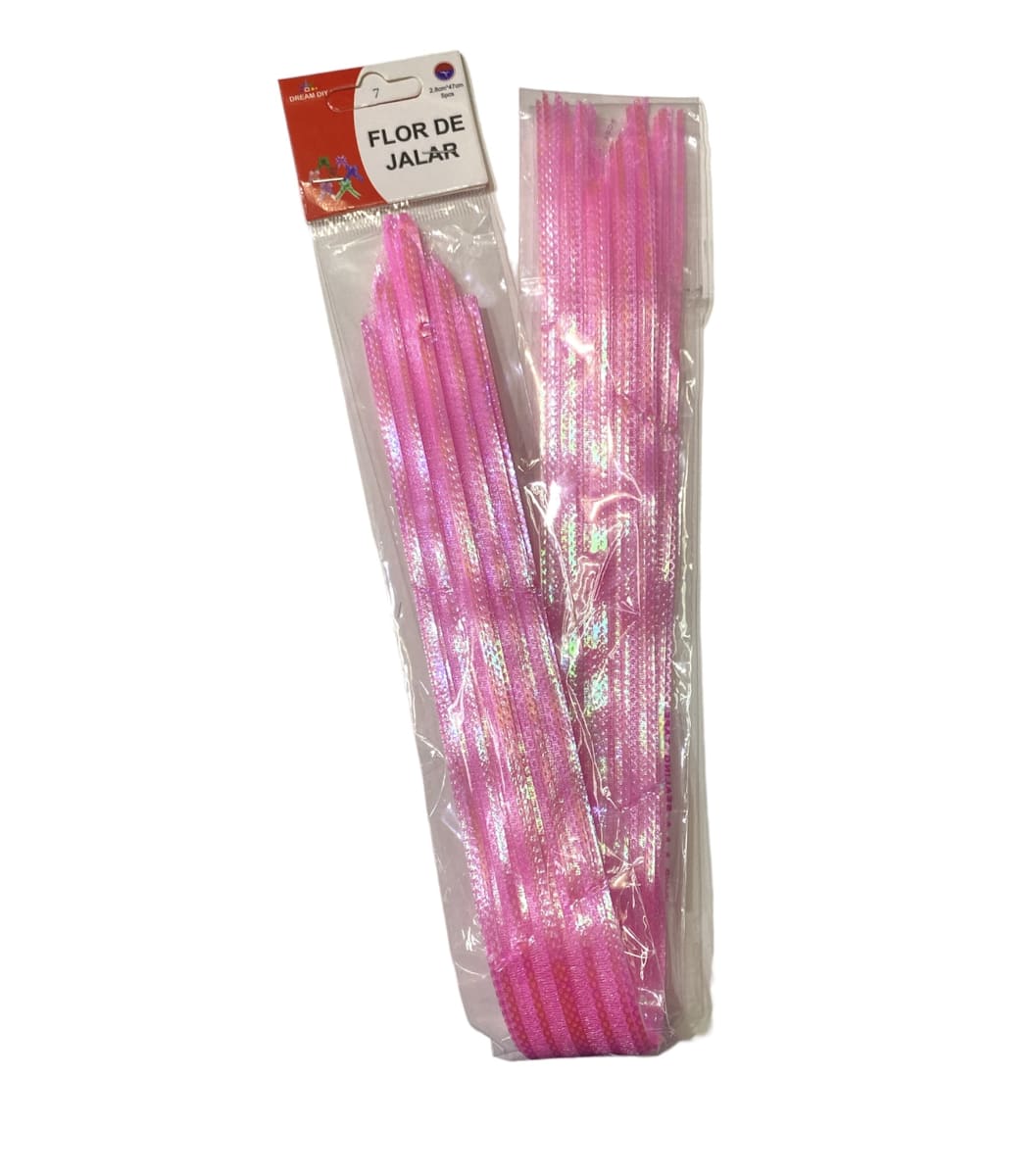 CINTA DE REGALO MAGICA ROSADO X5 UNID. REAM DIY 20636 0