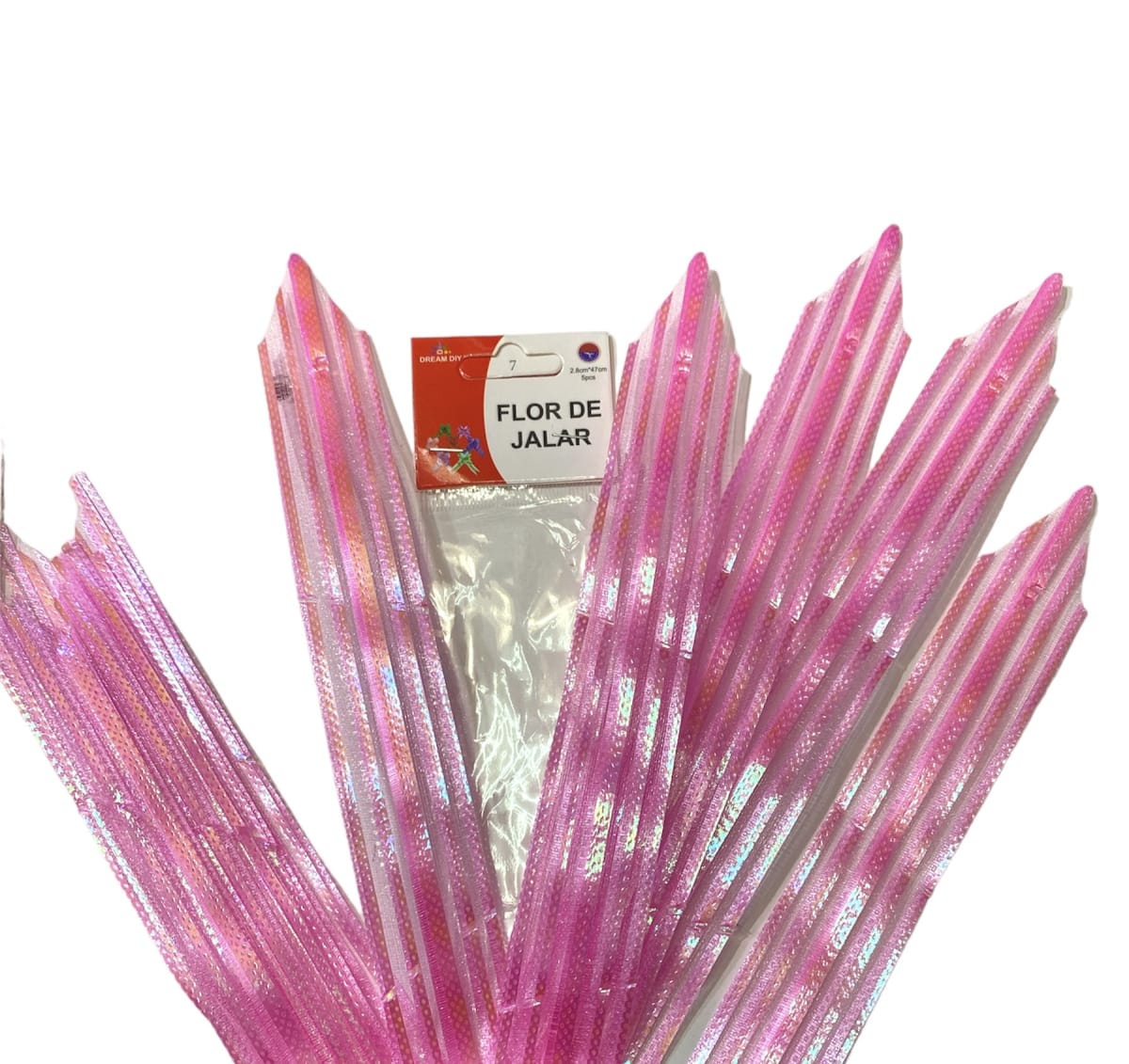 CINTA DE REGALO MAGICA ROSADO X5 UNID. REAM DIY 206362