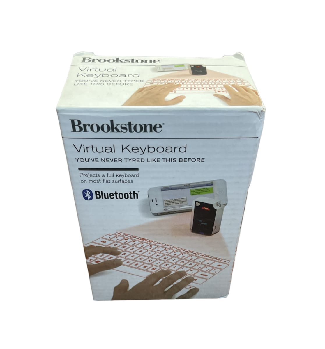 TECLADO VIRTUAL BROOKSTONE BLUETOOTH CARGA USB3