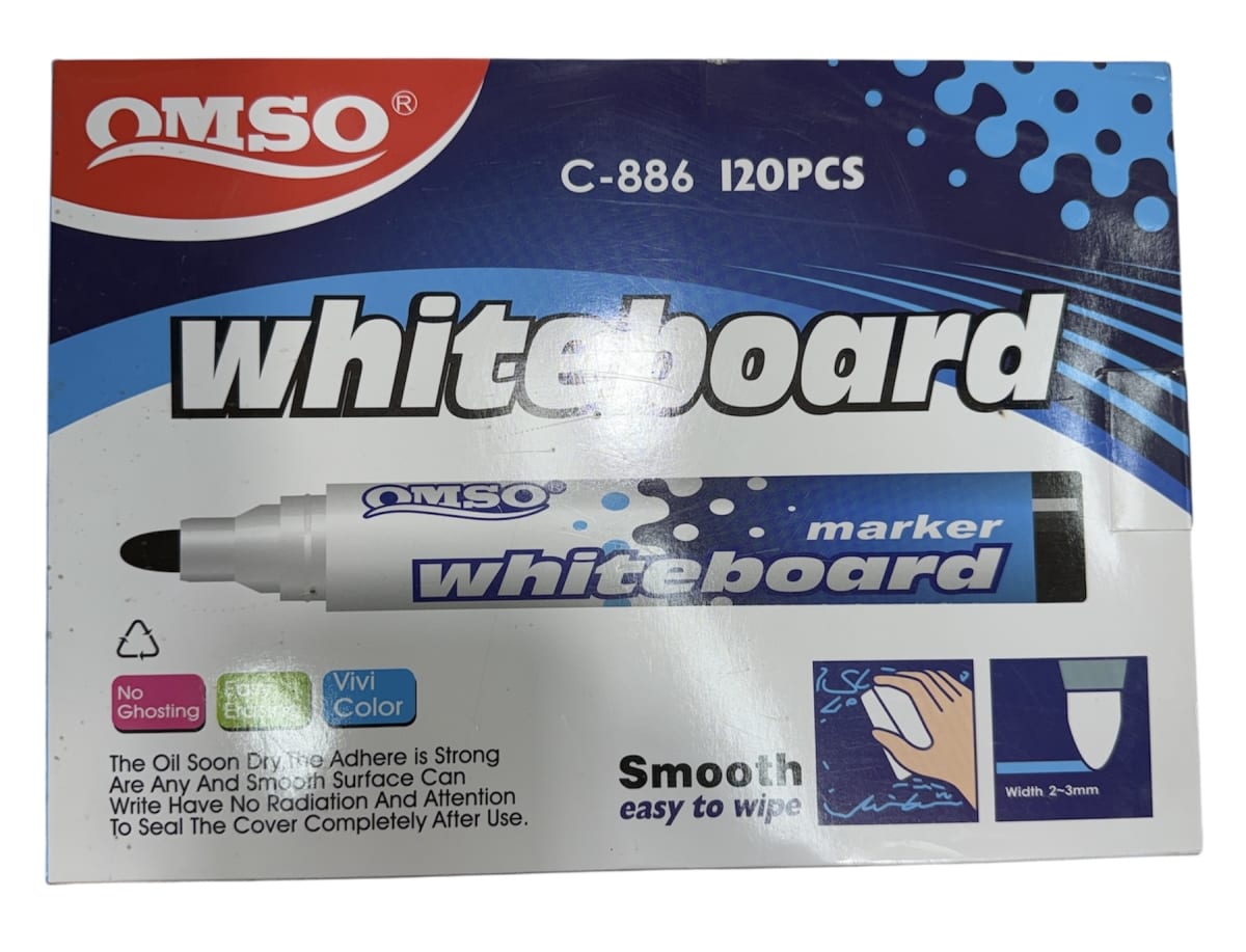 12 PLUMON PIZARRA NEGRO PUNTA REDONDA OMSO 886 YUANDA 7088653