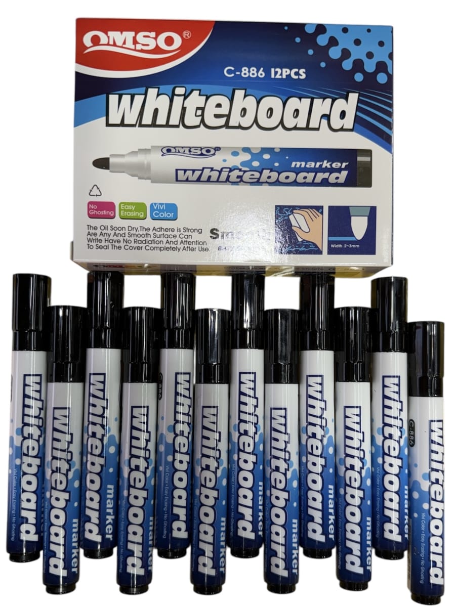 12 PLUMON PIZARRA NEGRO PUNTA REDONDA OMSO 886 YUANDA 708865 0