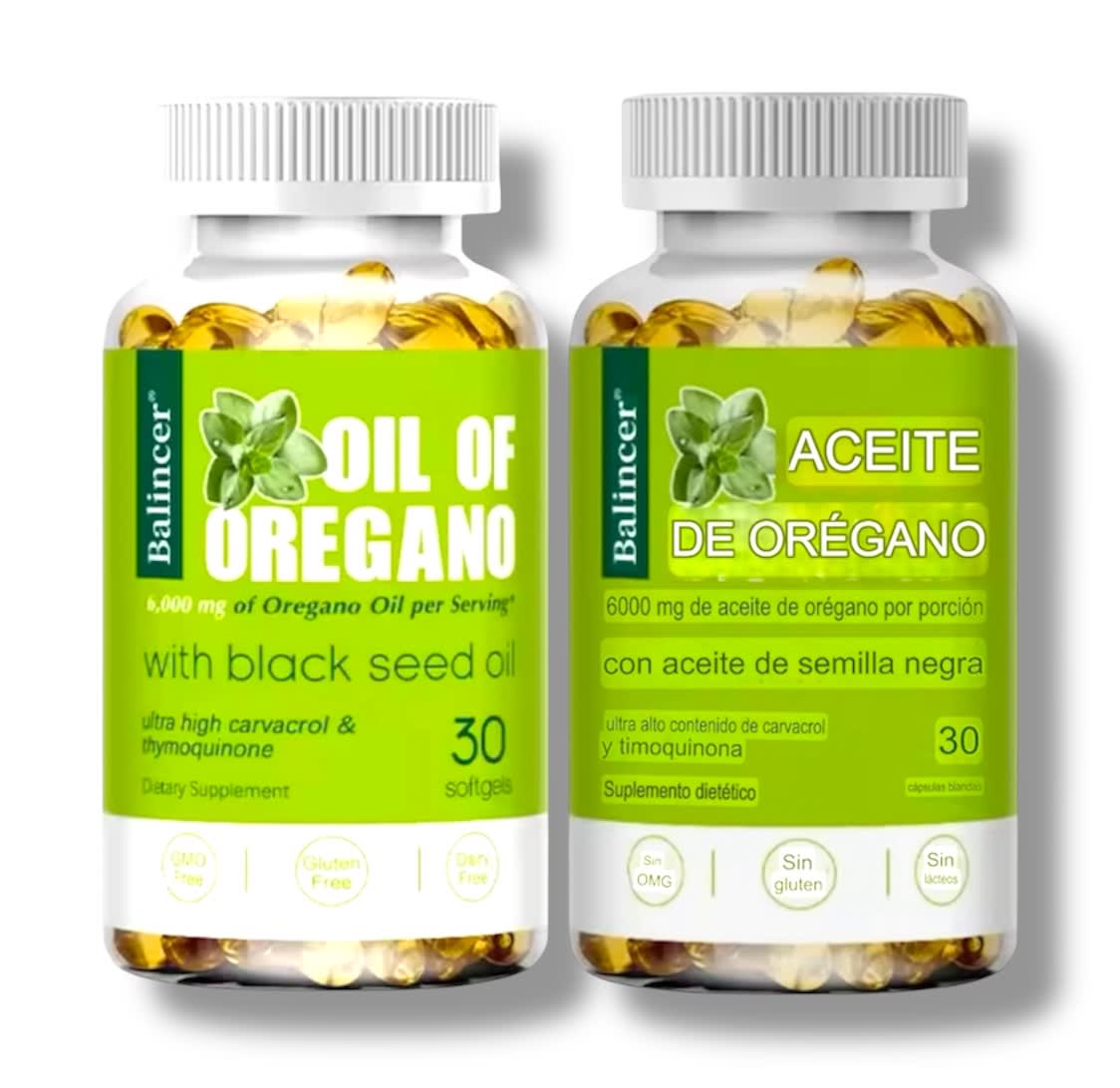2 ACEITE DE OREGANO 30 CAPSULAS SOFT GEL BALINCER OREGANO OIL2