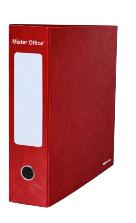 PACK 10 ARCHIVADOR LOMO ANCHO OFICIO 450 HJS. MISTER OFICCE 81059 0