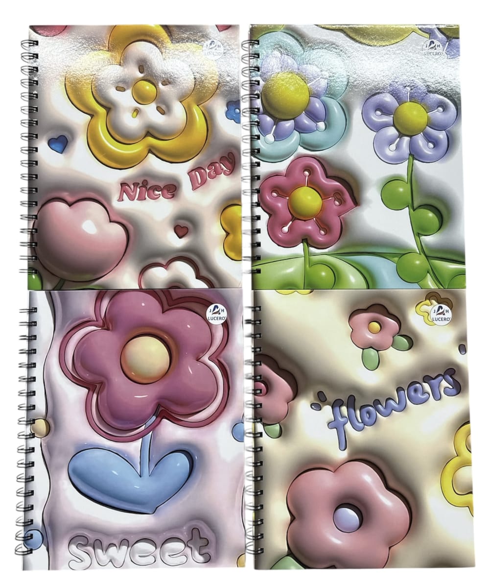 CUADERNO UNIV. MAT. 7 MM. 100 HJAS. TAPA DURA LUCERO 25807 1