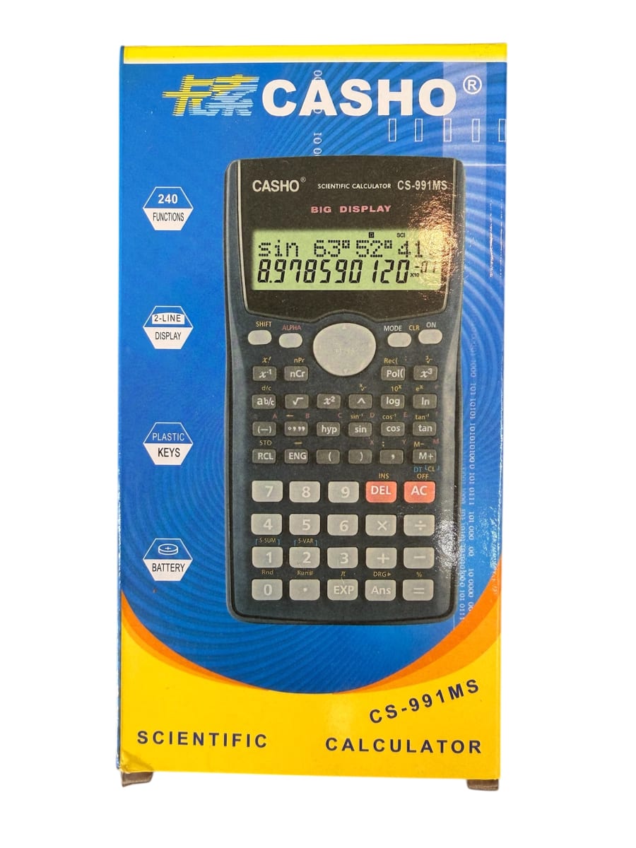 CALCULADORA CIENTIFICA CASHO 2680051
