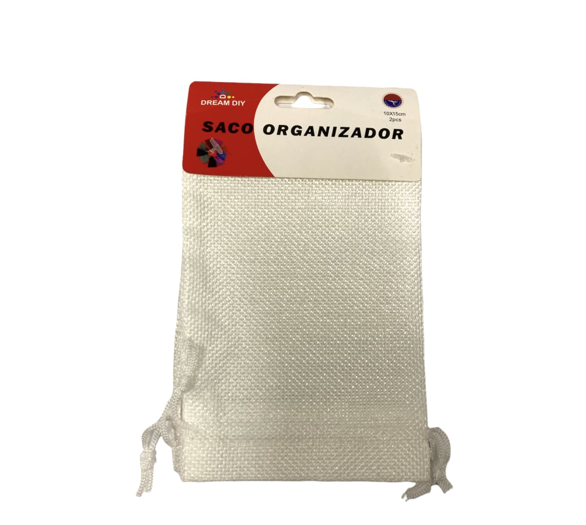 SACO DE ARPILLERA BLANCA 2 PCS 10X15 CM DREAM DIY 201241