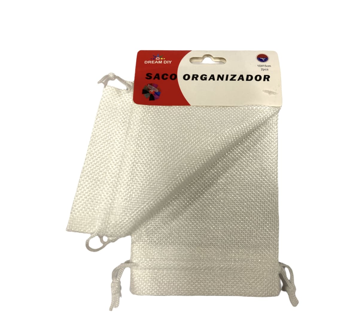 SACO DE ARPILLERA BLANCA 2 PCS 10X15 CM DREAM DIY 20124 1