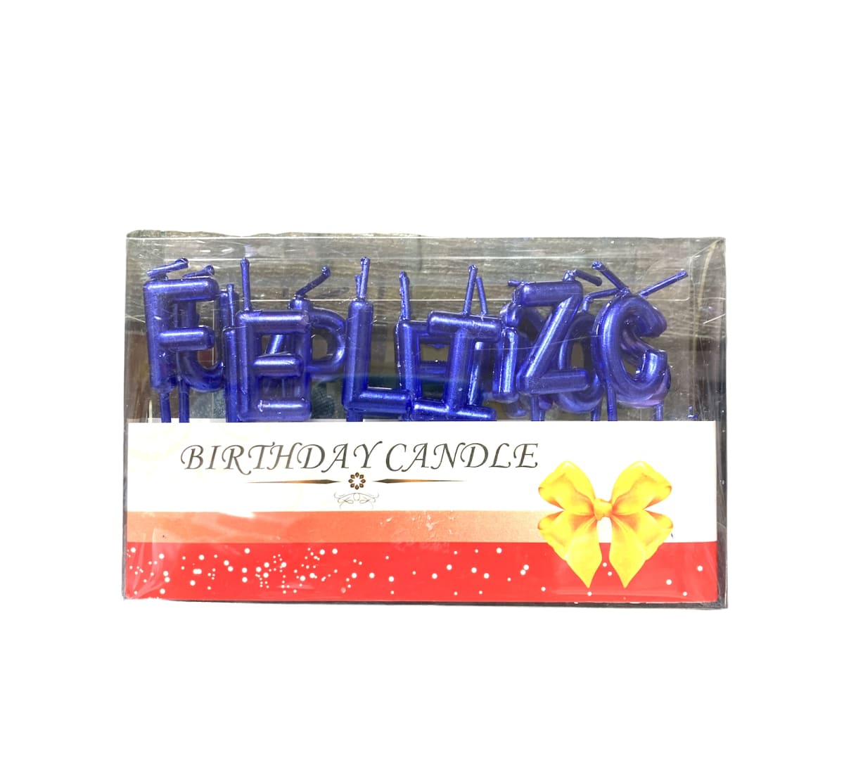 VELAS FELIZ CUMPLEAÑOS 15 UNID. 3 CM F3613
