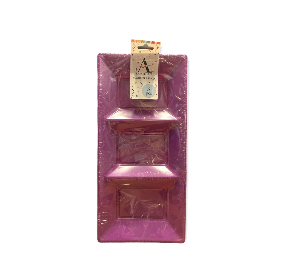 BANDEJAS 3 PCS 3 ESPACIOS F14892