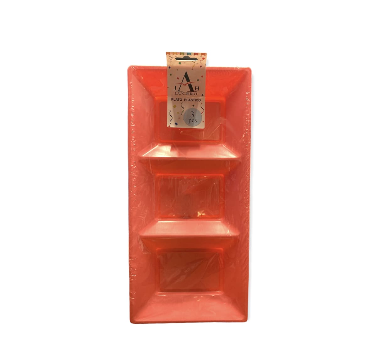 BANDEJAS 3 PCS 3 ESPACIOS F14893