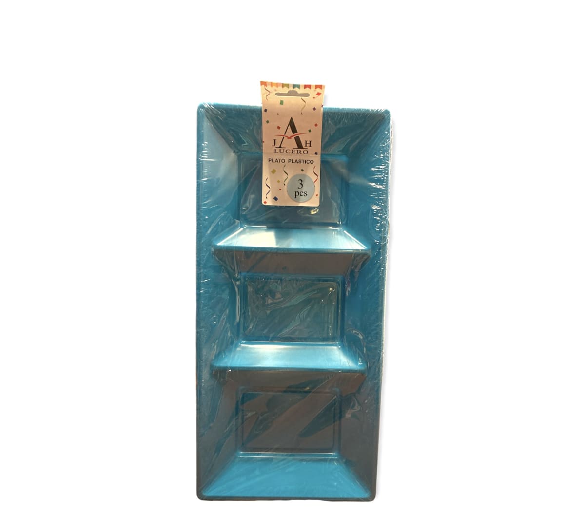 BANDEJAS 3 PCS 3 ESPACIOS F14894