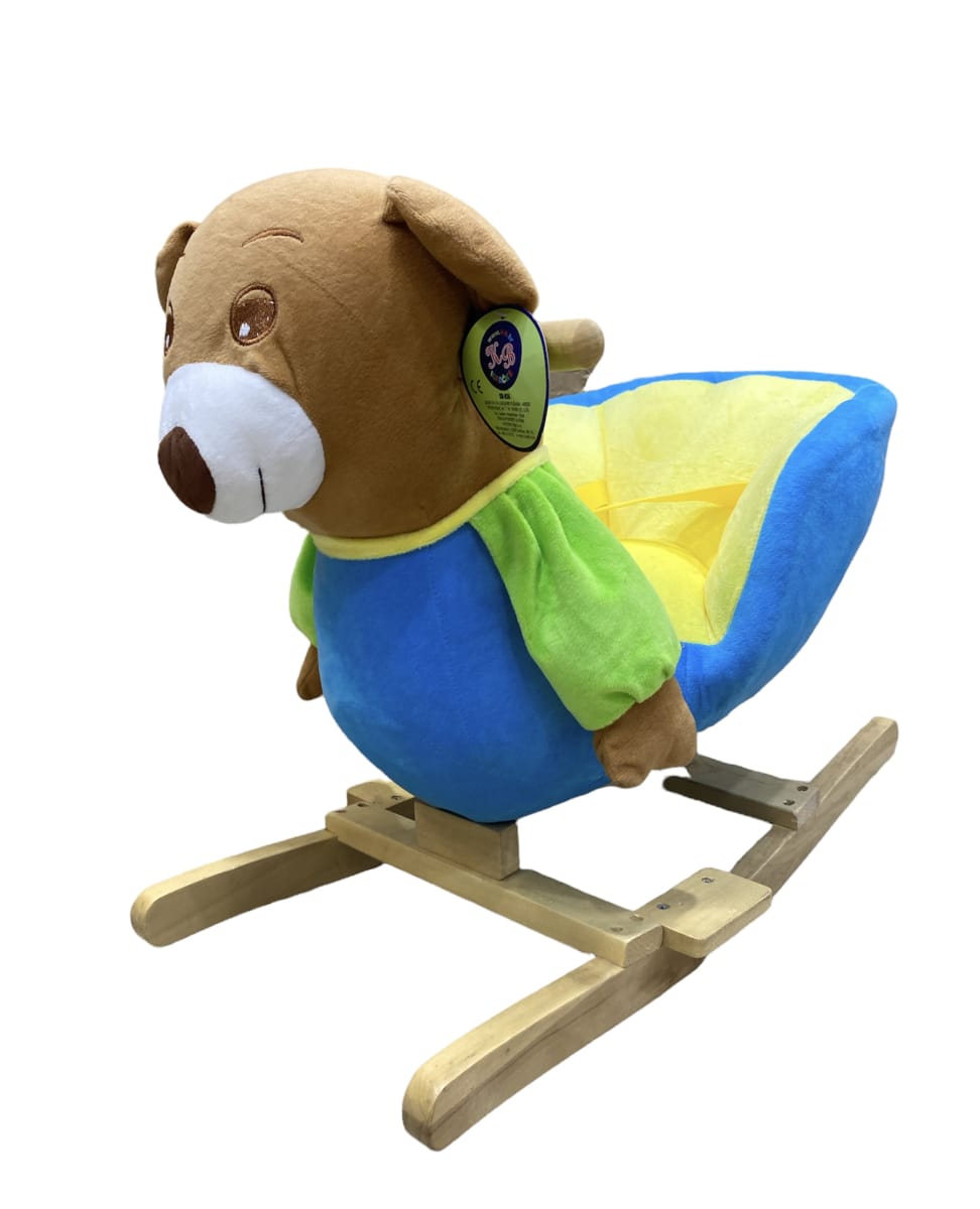 SILLA MECEDORA OSO CAFE / VERDE 280051