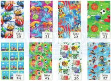 PAPEL DE REGALO MONOLUCIDO 98X68CM PARED 888  143 2