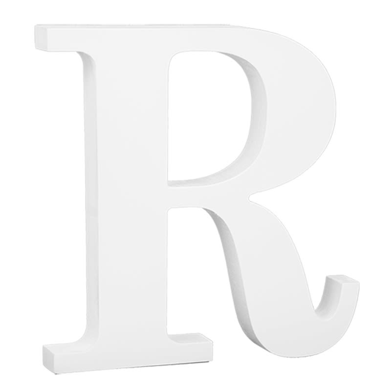 LETRAS DE MADERA BLANCO 11 CM20