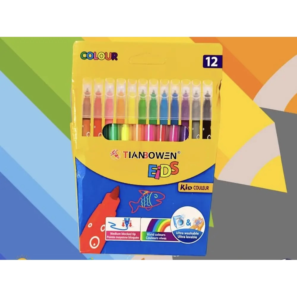 LAPIZ SCRIPTO 12 UNID. KIDS TIANBOWEN YUANDA 62129 0