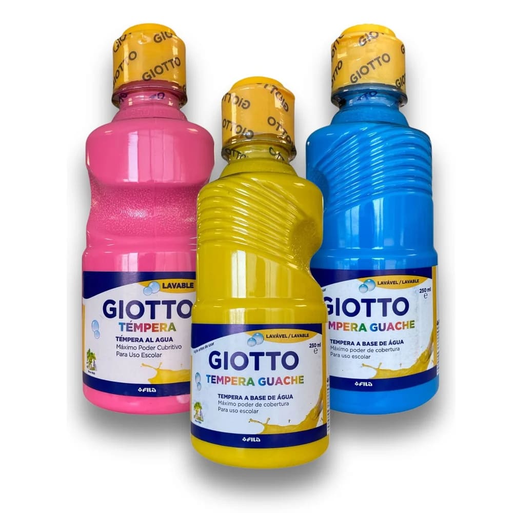 TEMPERA 250 ML. LAVABLE GIOTTO 0