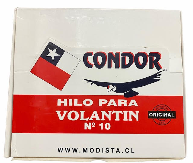12 HILO VOLANTIN CONDOR 500 YDS. CARRETE FIESTAS PATRIAS1