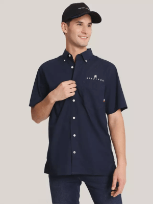 CAMISA HOMBRE TH MW0MW300931