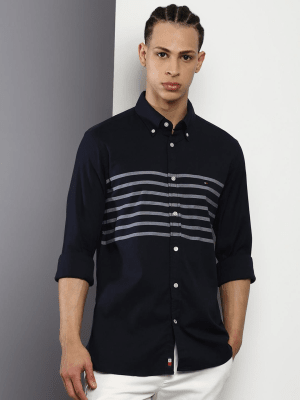 CAMISA HOMBRE TH MW0MW306411