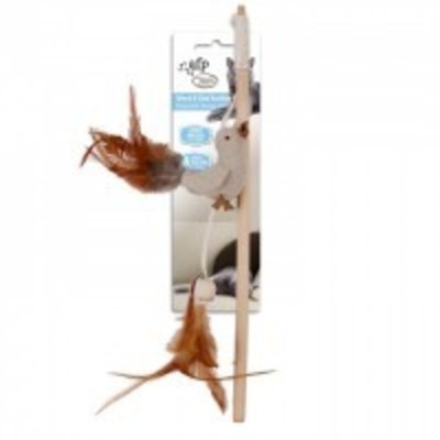 AFP Wood & Bird Feather Wand AFP Wood & Bird Feather Wand