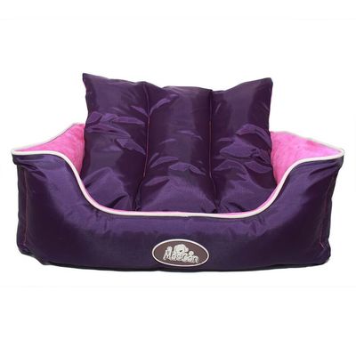 Mascan Cama Reversible Doble Morada Mascan Cama Reversible Doble Morada