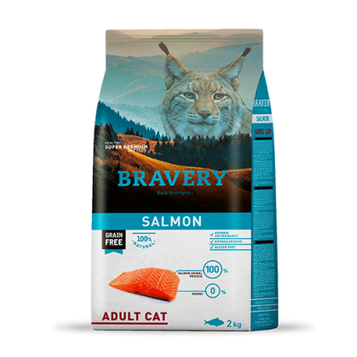 Bravery Adult Cat Salmon Bravery Adult Cat Salmon
