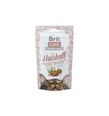 Brit Care Cat Snack Hairball 50gr Brit Care Cat Snack Hairball 50gr