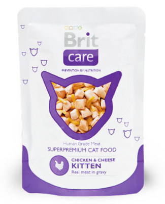 Brit Care Cat Chicken & Cheese Kitten Pouch Brit Care Cat Chicken & Cheese Kitten Pouch