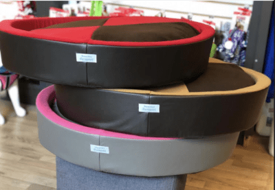Bermontt Cama Cojín Simple L Gris y Fucsia Bermontt Cama Cojín Simple L Gris y Fucsia