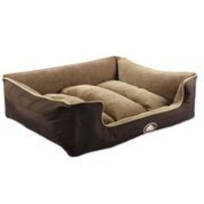 Mascan Cama Reversible Doble color Café Mascan Cama Reversible Doble color Café