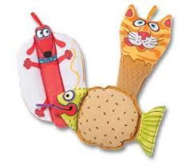 Fat Cat Mini Snacklers Dog Toy Fat Cat Mini Snacklers Dog Toy