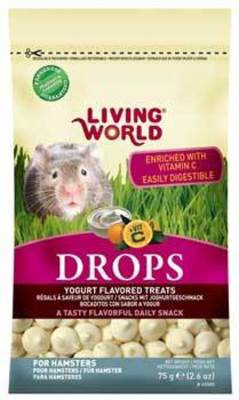 Living World Drops Hamster Yogurth 75 gr Living World Drops Hamster Yogurth 75 gr