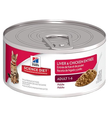 Hills Lata Adult 1-6 Chicken Gato Hills Lata Adult 1-6 Chicken Gato