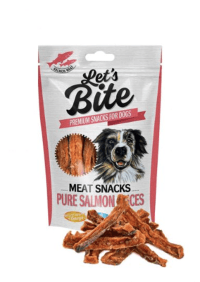 Brit Care Lets Bite Pure Salmon Slices Brit Care Lets Bite Pure Salmon Slices