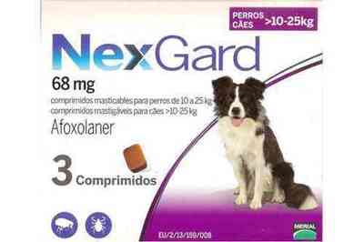Nexgard 3 comprimidos 10.1-25 kg Nexgard 3 comprimidos 10.1-25 kg