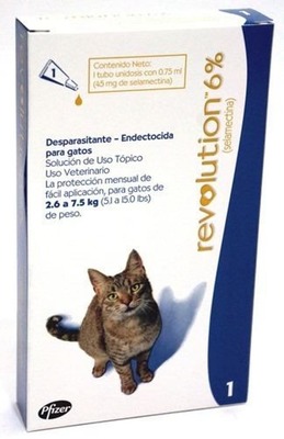 Revolution 6% Gatos 2.6 - 7.5 kg Revolution 6% Gatos 2.6 - 7.5 kg