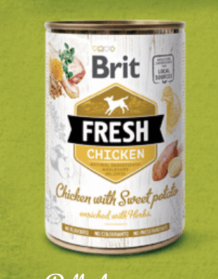 Brit Fresh Lata Chicken with Sweet Potato Brit Fresh Lata Chicken with Sweet Potato