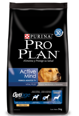 Proplan Active Mind Razas Medianas y Grandes Proplan Active Mind Razas Medianas y Grandes