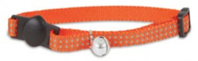 Petmate Collar Glow Puntos Naranjo Gatos Petmate Collar Glow Puntos Naranjo Gatos