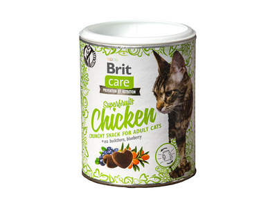 Brit Care Cat Snack Superfruits Chicken 100gr Brit Care Cat Snack Superfruits Chicken 100gr