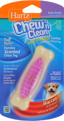 Hartz Chew n Clean tuff Bone dog toy Extra small Hartz Chew n Clean tuff Bone dog toy Extra small