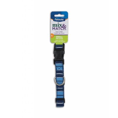 Petmate Collar Mix & Match Stripe Blue Petmate Collar Mix & Match Stripe Blue