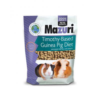 Mazuri Timothy-Based Guinea Pig Dieta 1K Mazuri Timothy-Based Guinea Pig Dieta 1K