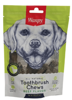 Wanpy Snack Perro Toothbrush Chews Beef Wanpy Snack Perro Toothbrush Chews Beef