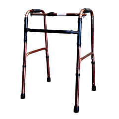 ANDADOR RÉCIPROCO PLEGABLE BRONCE