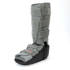 BOTA INMOVILIZADORA LARGA GRIS