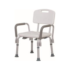 SILLA DUCHA CON RESPALDO Y APOYABRAZOS